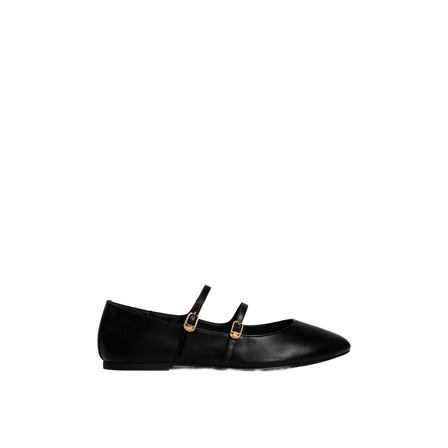 JoJaxs Leather Heeled Ballet Flat