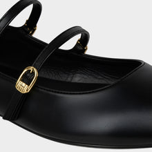 JoJaxs Leather Heeled Ballet Flat
