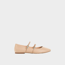JoJaxs Leather Heeled Ballet Flat