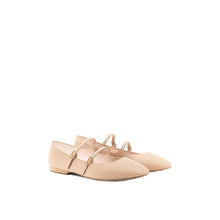 JoJaxs Leather Heeled Ballet Flat