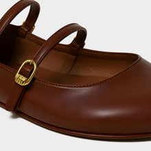 JoJaxs Leather Heeled Ballet Flat