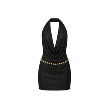 JoJaxs Halter Knit Mini Dress