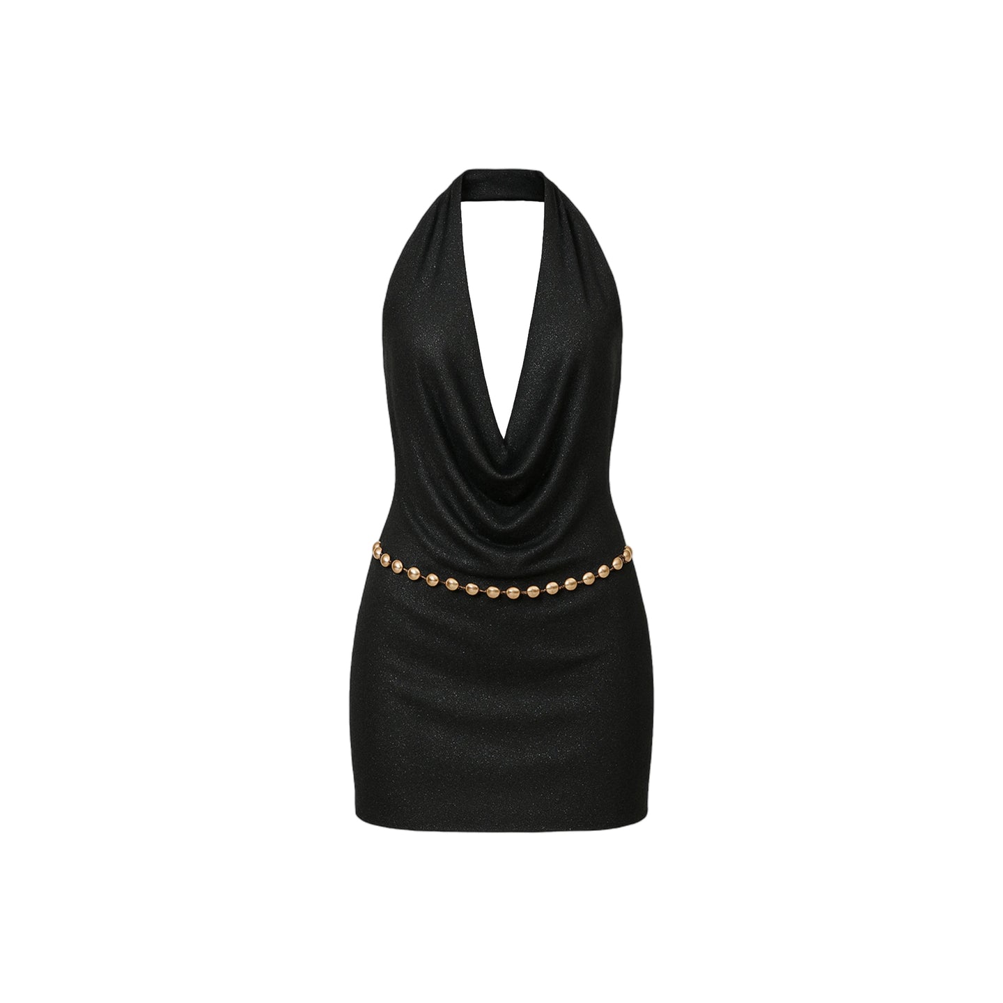 JoJaxs Halter Knit Mini Dress