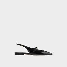JoJaxs Patent Leather Heeled Slingback Flat