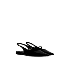 JoJaxs Patent Leather Heeled Slingback Flat