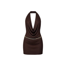 JoJaxs Halter Knit Mini Dress