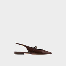 JoJaxs Patent Leather Heeled Slingback Flat