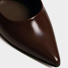 JoJaxs Patent Leather Heeled Slingback Flat