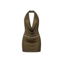 JoJaxs Halter Knit Mini Dress