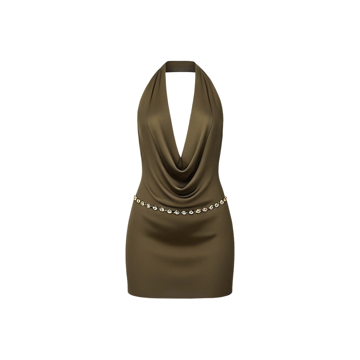 JoJaxs Halter Knit Mini Dress