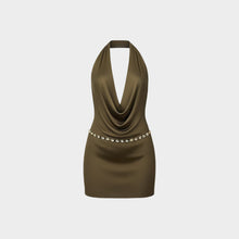 JoJaxs Halter Knit Mini Dress