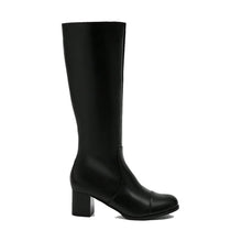 JoJaxs Leather Heeled Knee Boot
