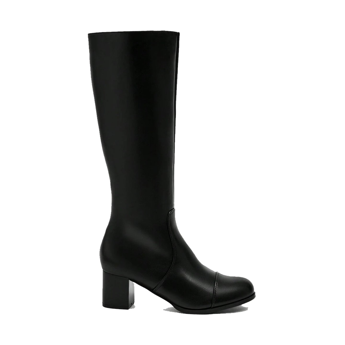 JoJaxs Leather Heeled Knee Boot