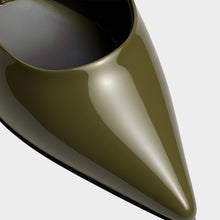 JoJaxs Patent Leather Heeled Slingback Flat