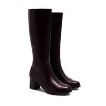 JoJaxs Leather Heeled Knee Boot