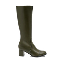 JoJaxs Leather Heeled Knee Boot