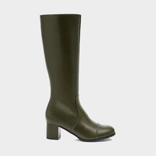 JoJaxs Leather Heeled Knee Boot