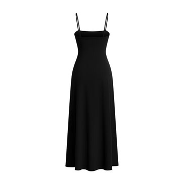 JoJaxs Ribbed Knit Long Tank Slip Dress