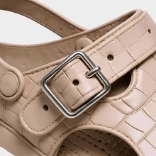 JoJaxs Crocodile Leather Clog